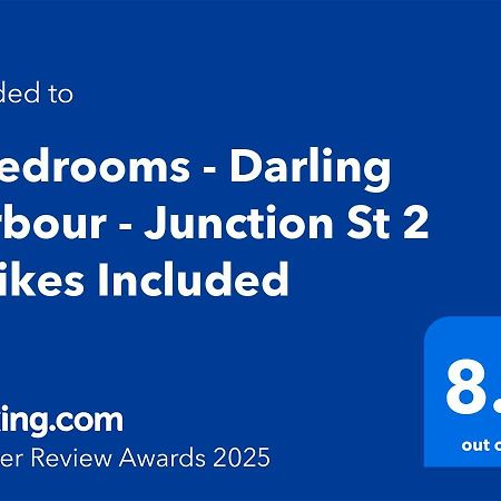 3 Bedrooms - Darling Harbour - Junction St 시드니 외부 사진