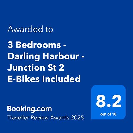 3 Bedrooms - Darling Harbour - Junction St 시드니 외부 사진