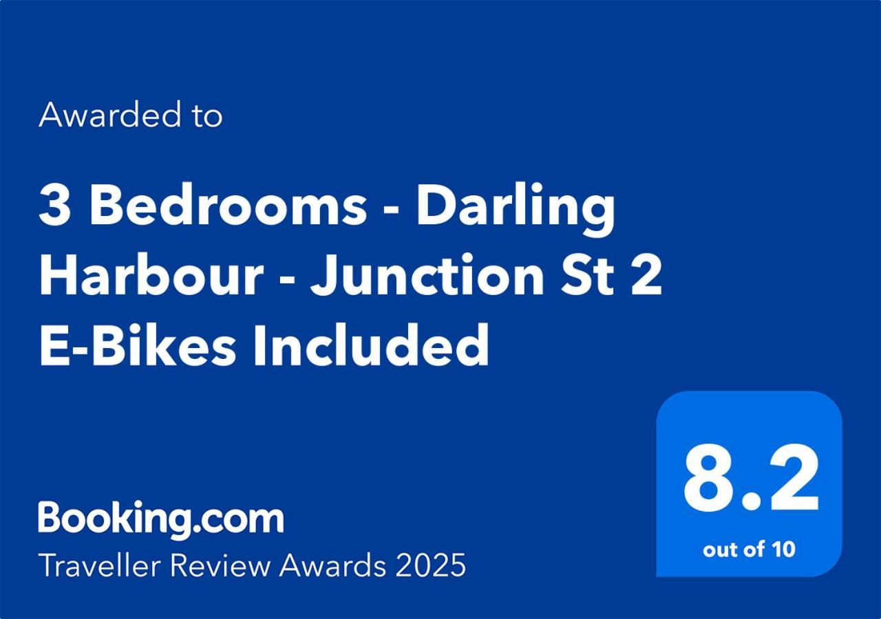 3 Bedrooms - Darling Harbour - Junction St 시드니 외부 사진