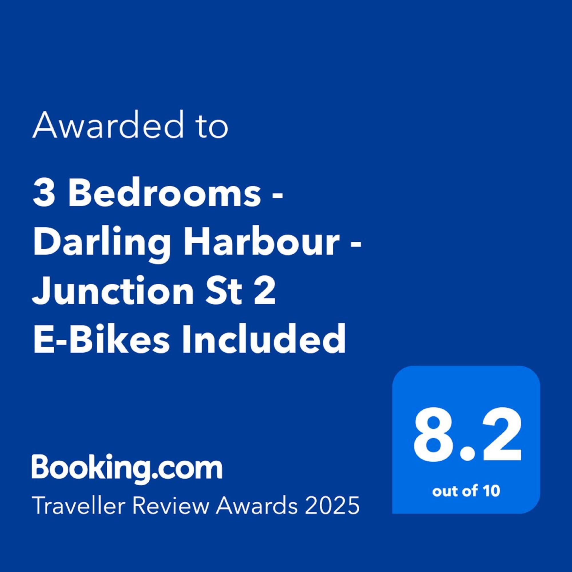 3 Bedrooms - Darling Harbour - Junction St 시드니 외부 사진